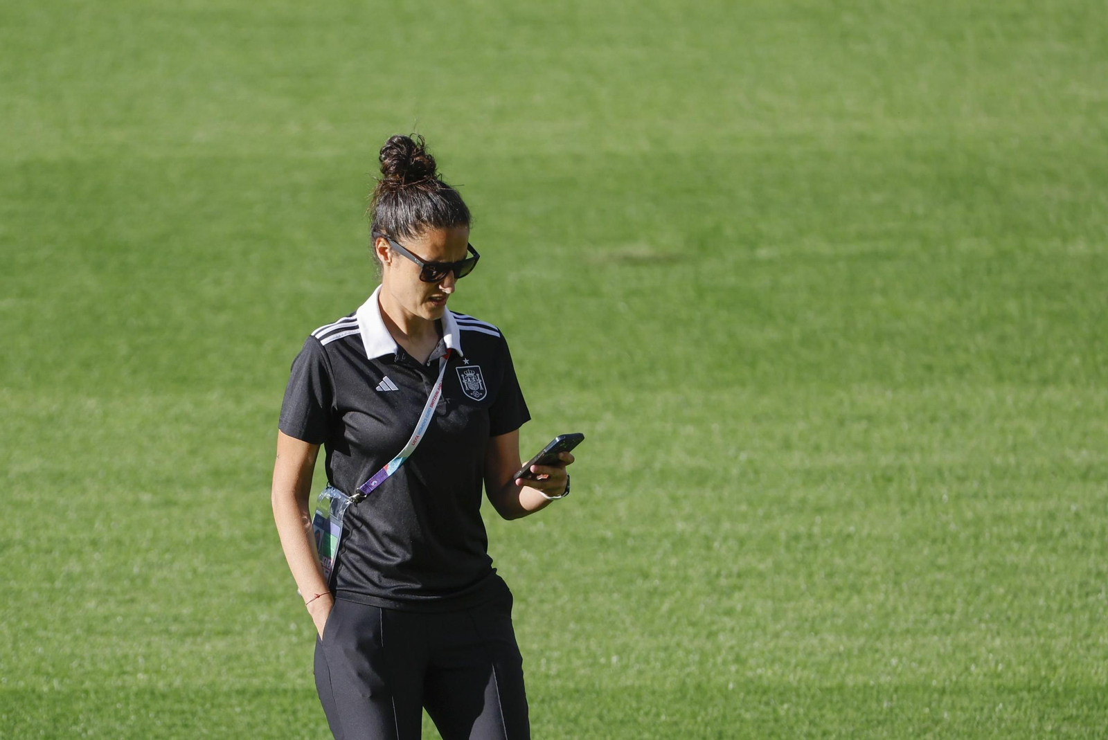 Las fotos de España antes de enfrentarse a Suiza en la Eurocopa femenina