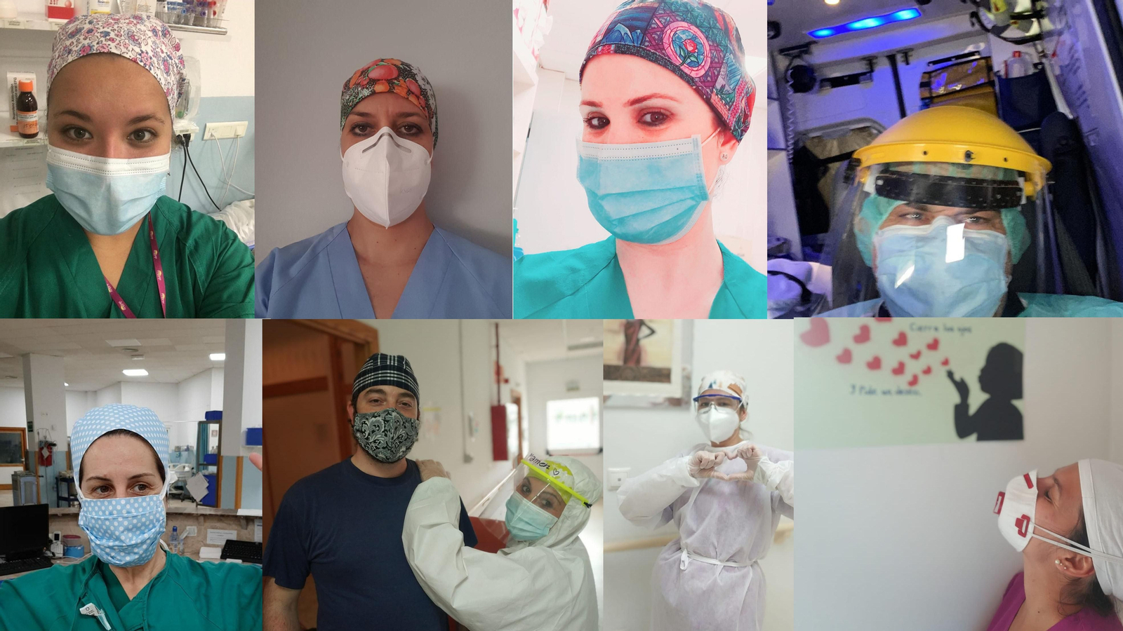 Galería: homenaje a los sanitarios del hospital de Jerez por el Día de la Enfermería