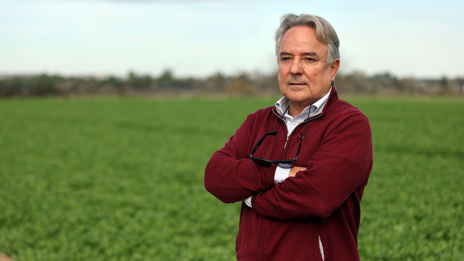 John Fitt, director general de Royalcress, en la finca Fui.