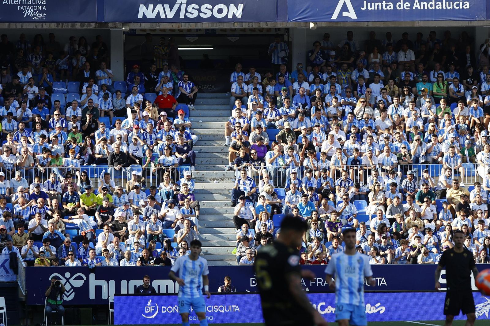 Búscate en las gradas de La Rosaleda en el Málaga CF-Castellón