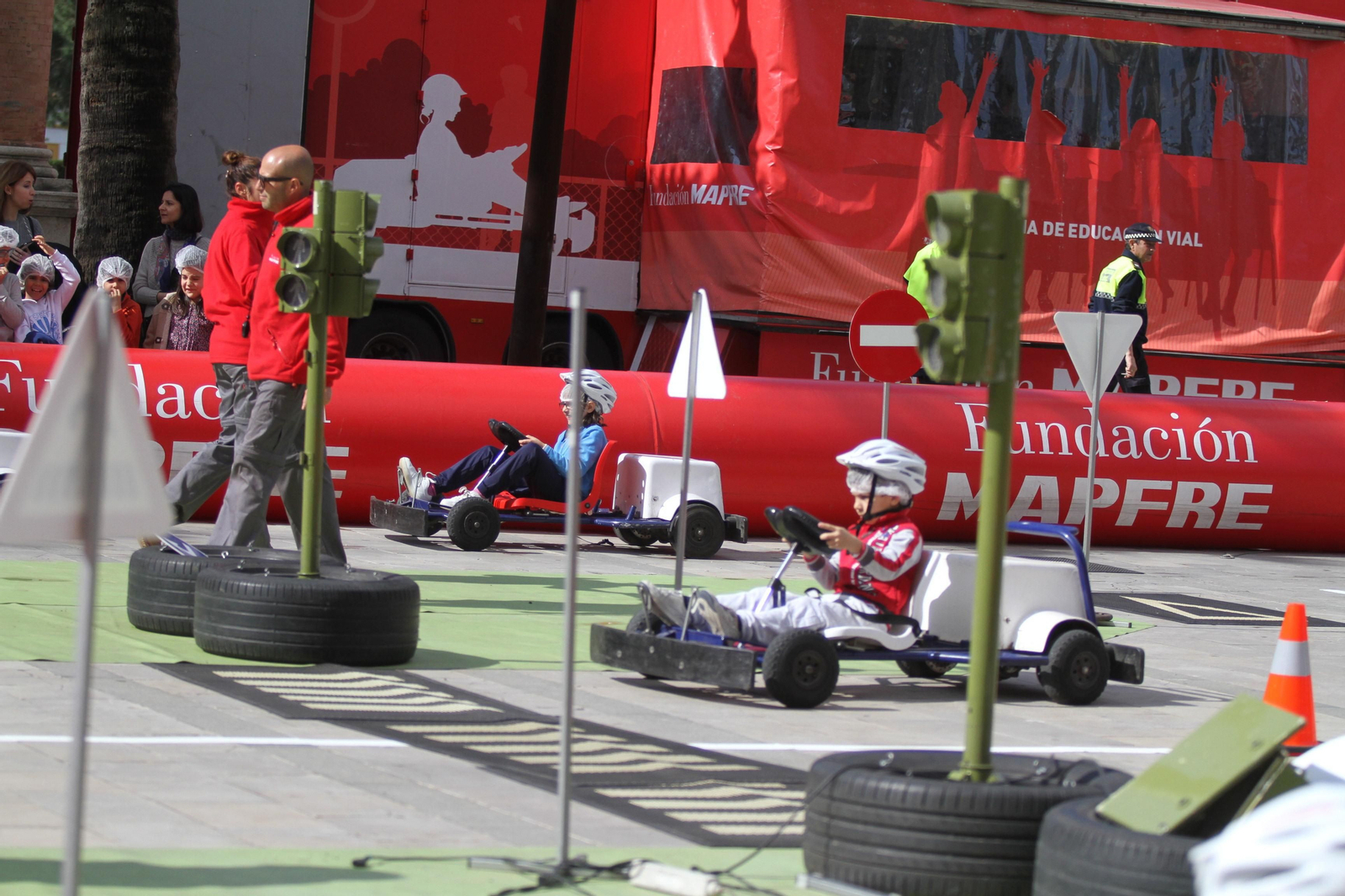 Presentación de la caravana de educación vial de Mapfre