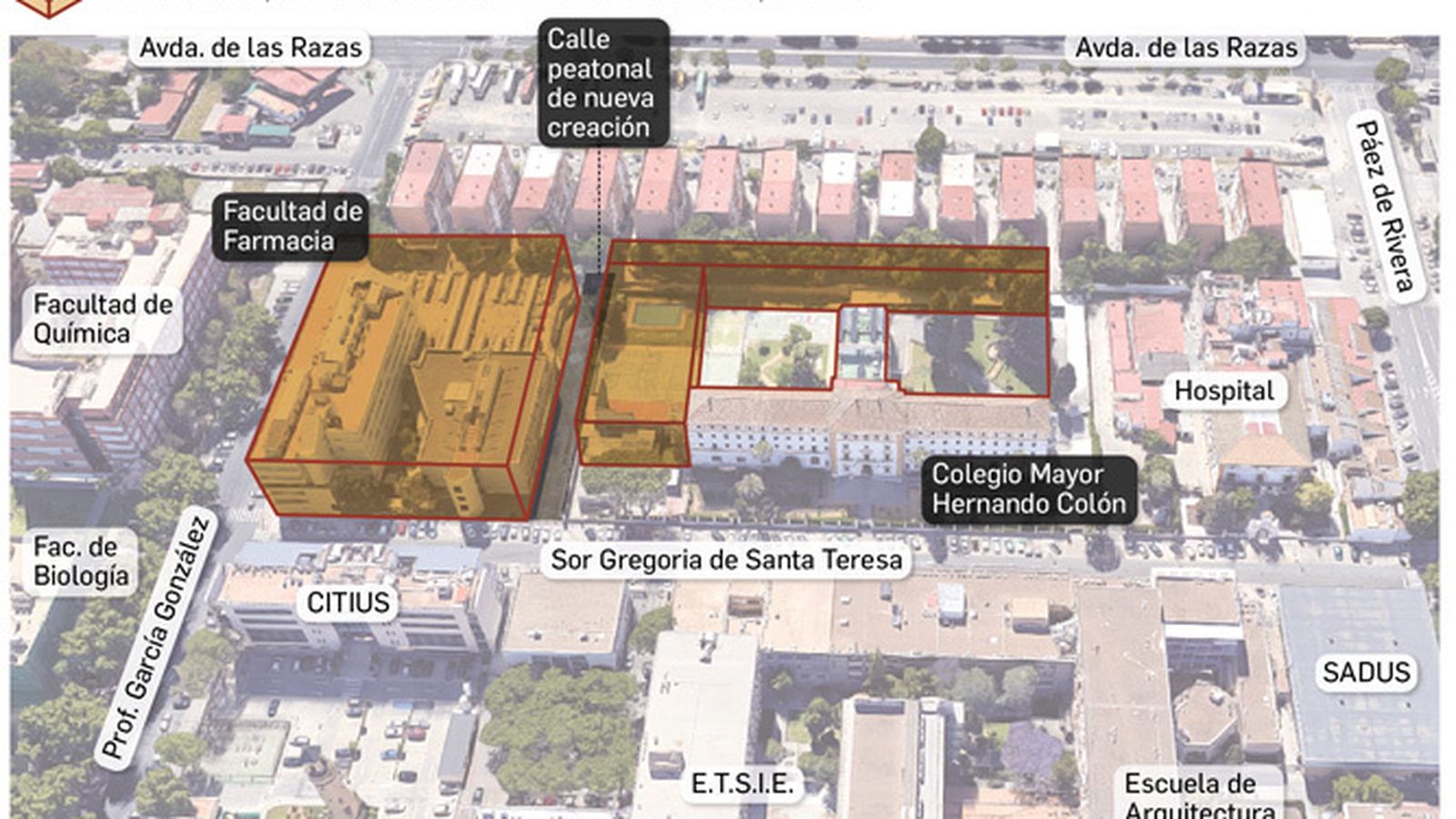 Reforma del Campus de Reina Mercedes