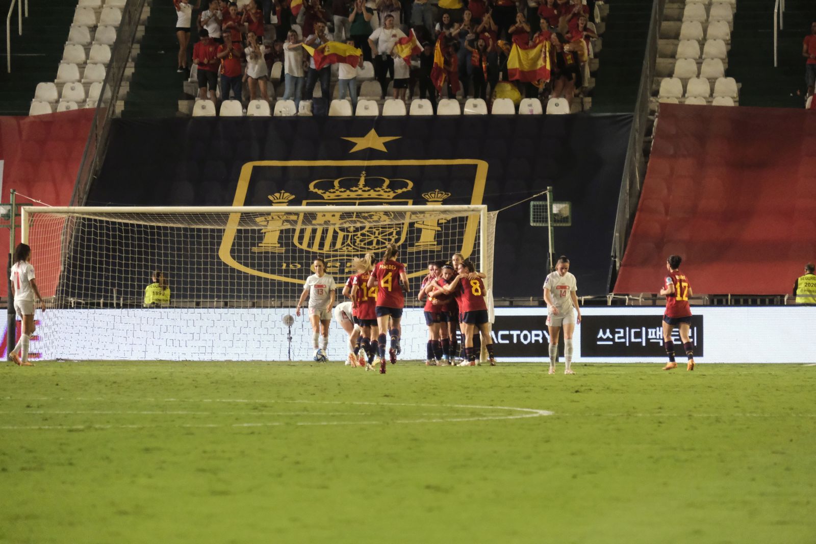 Las mejores fotos de la victoria de España ante Suiza en El Arcángel de Córdoba