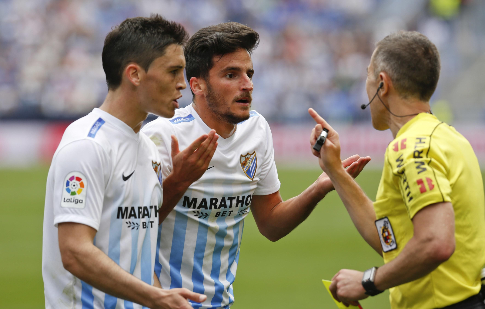 Las imágenes del Málaga-Valencia