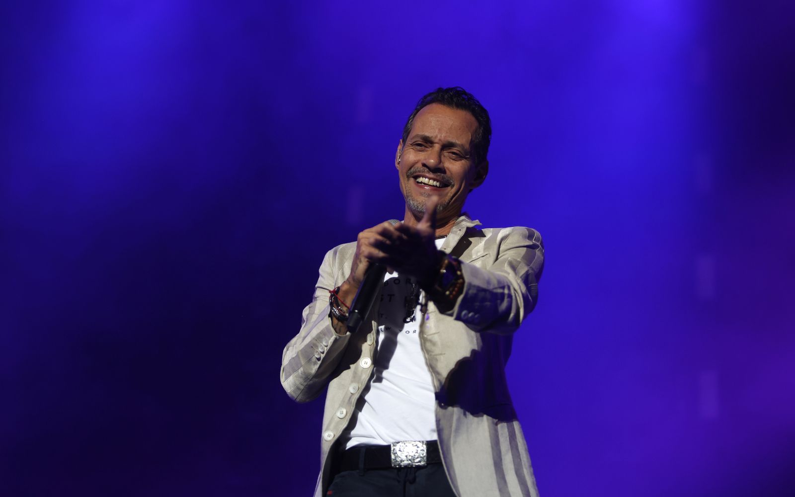 Las imágenes del concierto de Marc Anthony en Sevilla