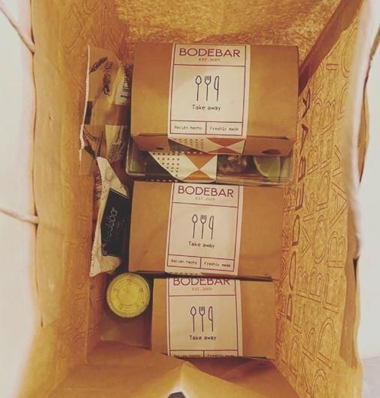 Reparto a domicilio de Bodebar.