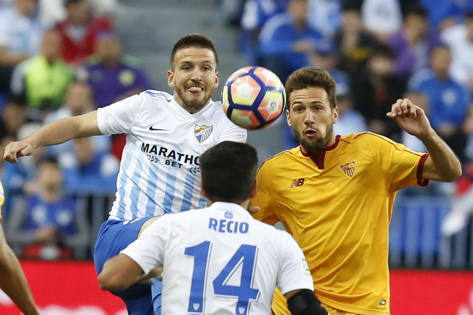 El Málaga-Sevilla, en imágenes