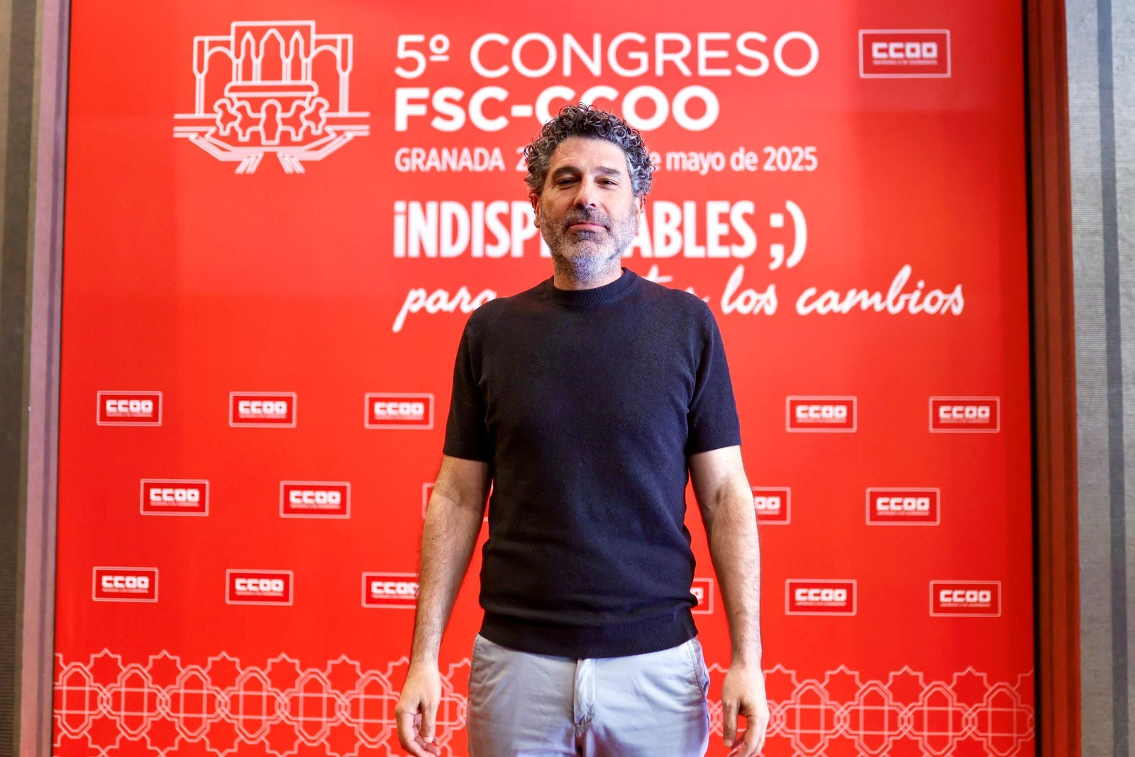 Luciano Palazzo, secretario general de la Federación de Servicios a la Ciudadanía de CCOO.