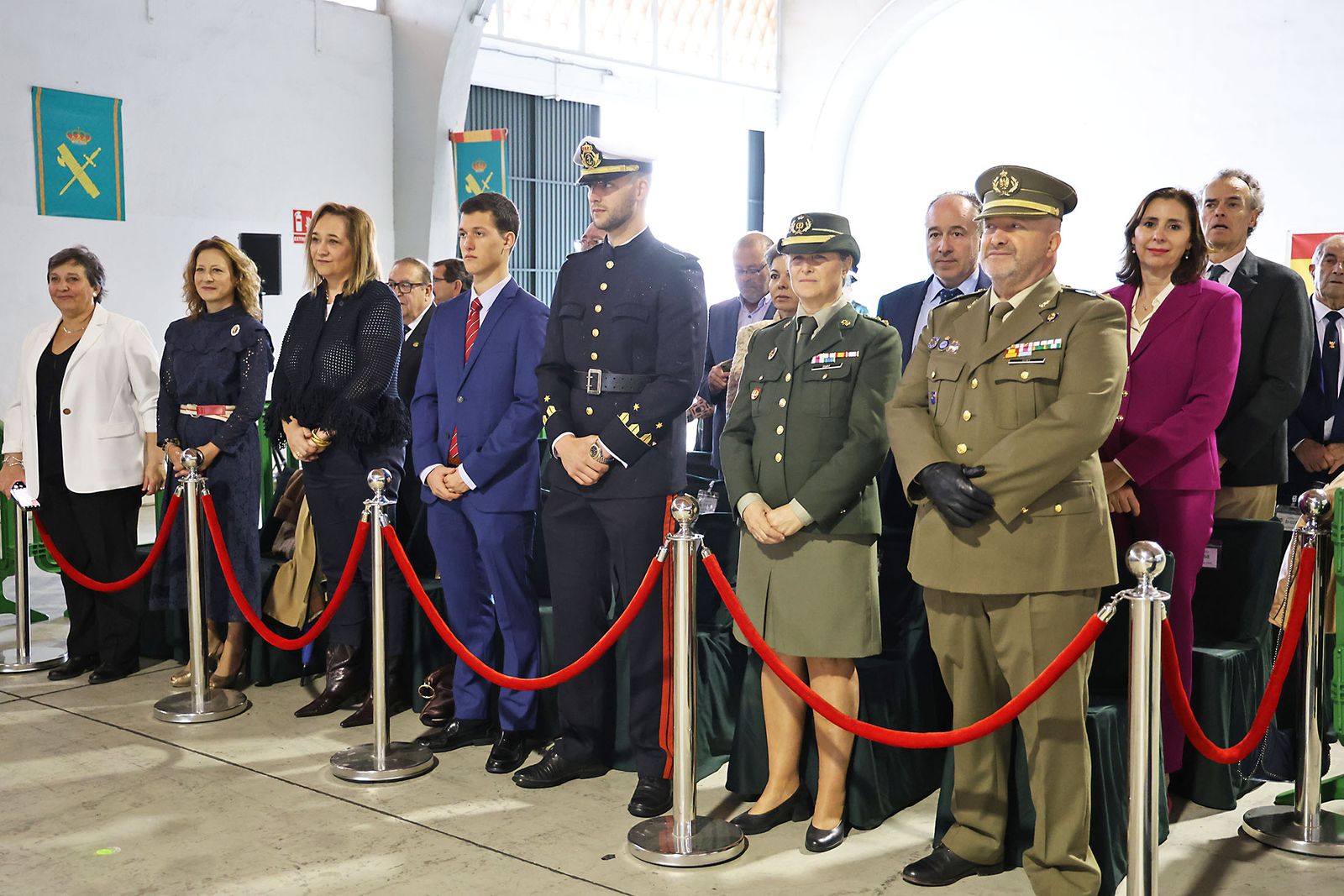 Imágenes de la jura del cargo de Julio Serrano Checa como Jefe de la Comandancia de la Guardia Civil de Huelva