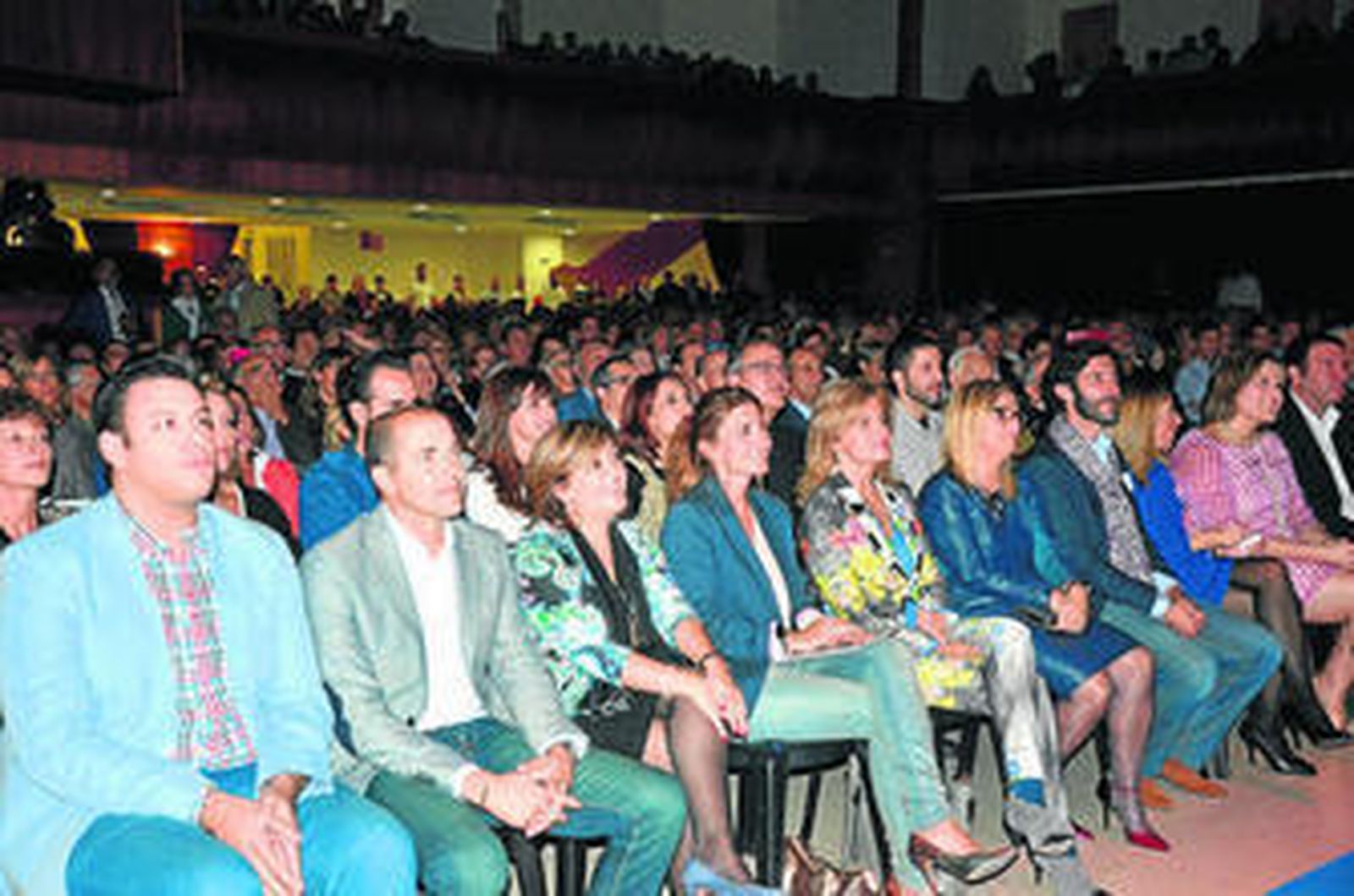 Acto de despedida de ayer.