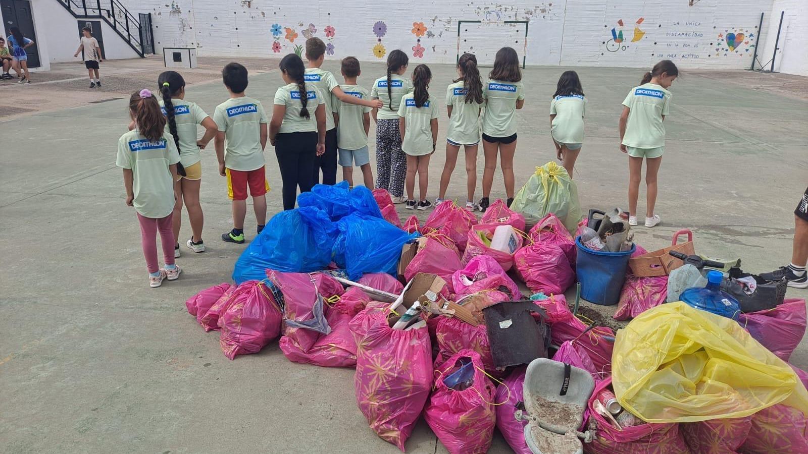 Otra imagen de los recogido.