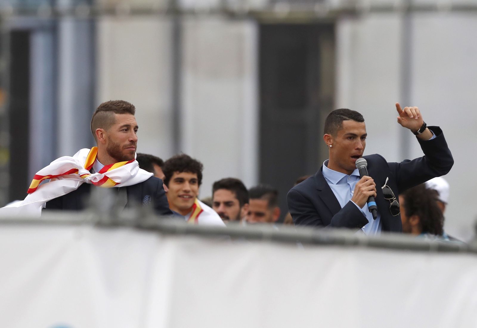 El Real Madrid celebra su decimotercera Champions