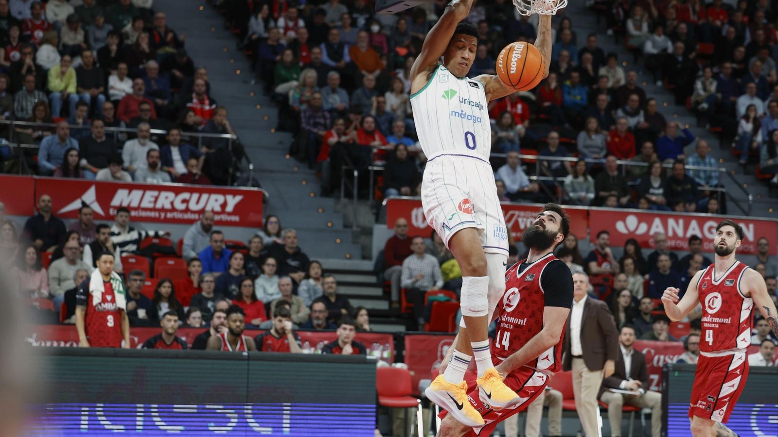 El Casademont Zaragoza-Unicaja, en fotos