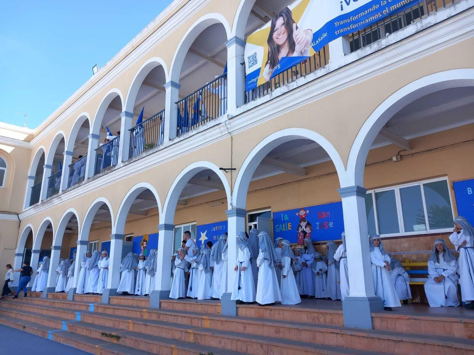 Las imágenes del Domingo de Ramos en Chiclana con La Borriquita y El Huerto