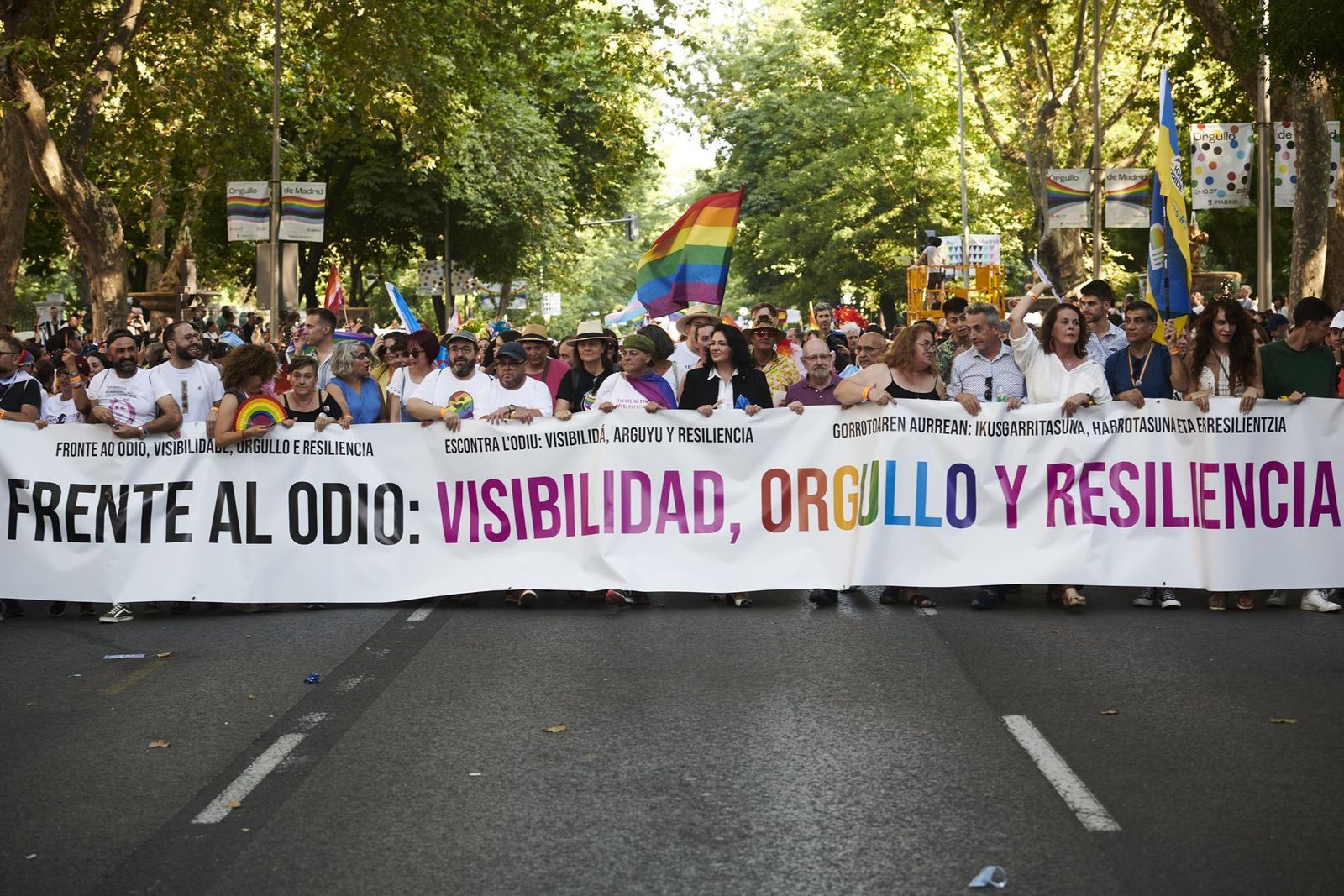 Manifestación del Orgullo 2022 en Madrid.