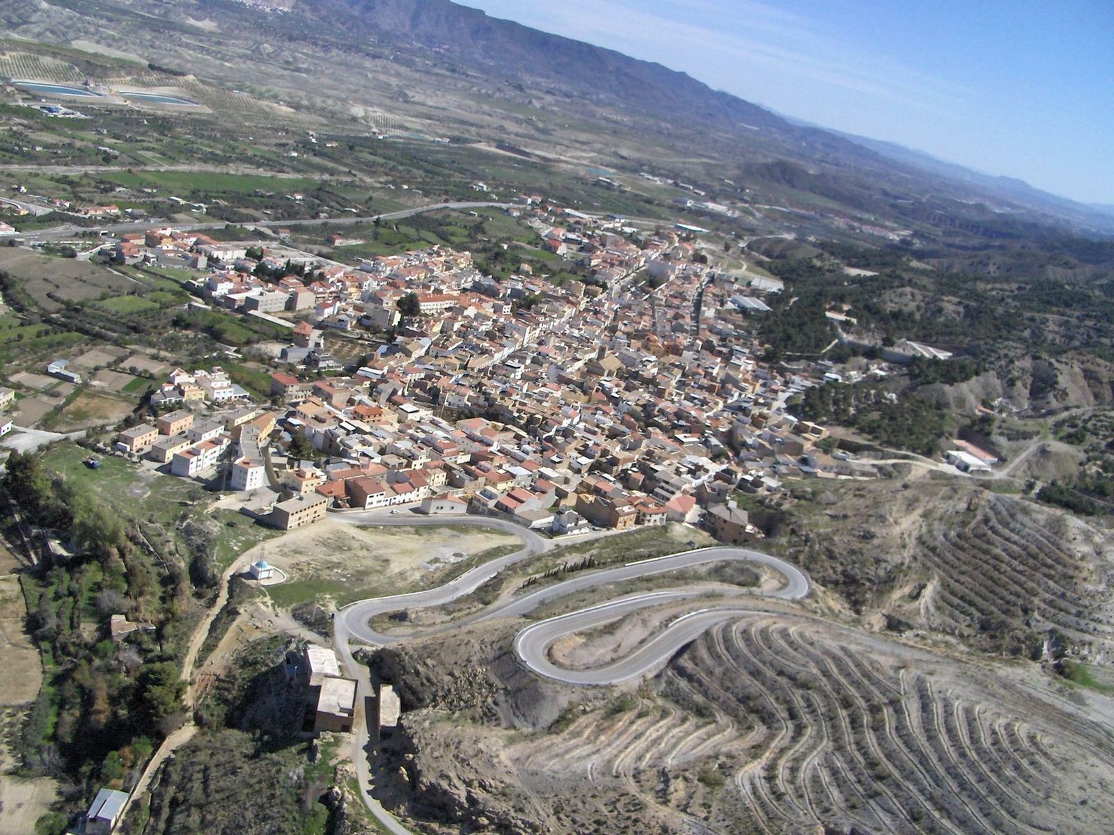 Tíjola, en Almería, el municipio con mayor renta de Andalucía.