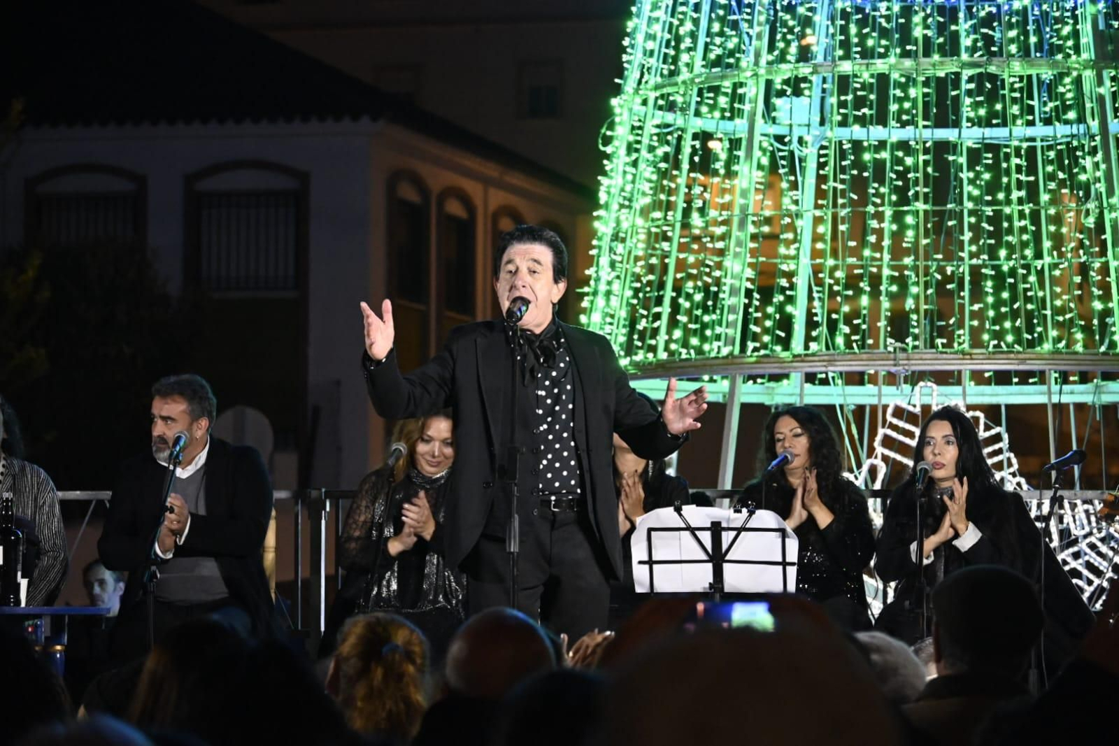 'El Pecas', gran protagonista de la zambomba.