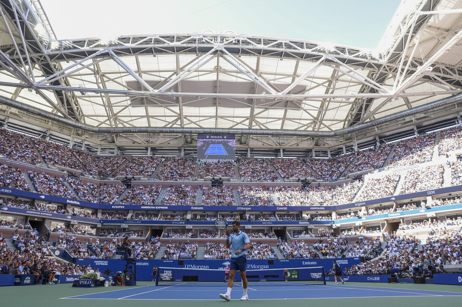 Las fotos del pase a la final de Alcaraz ante Djokovic