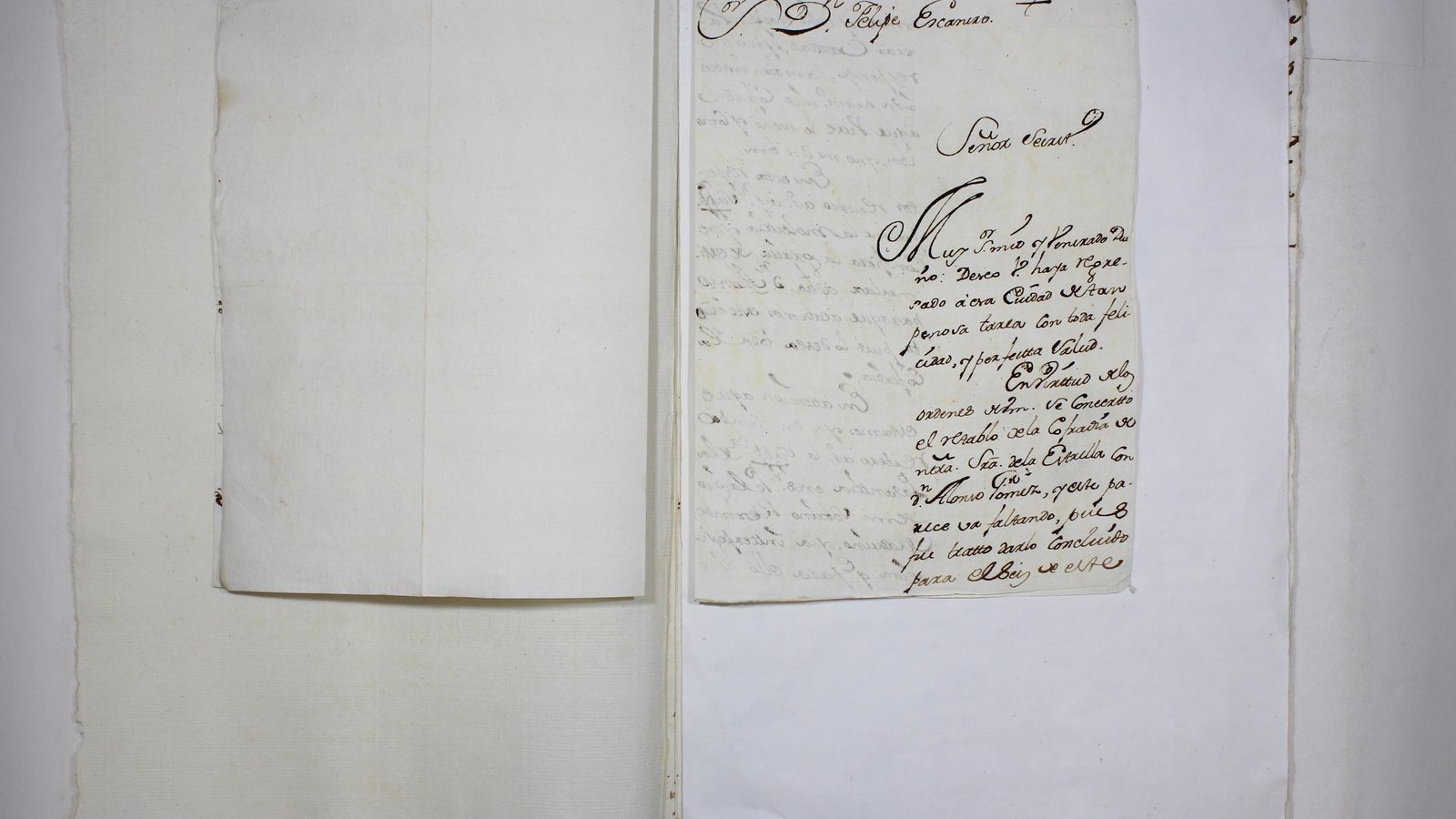 Correspondencia de 16 de septiembre de 1779 que fija la vinculación de Gómez de Sandoval con la obra. Correspondencia de 16 de septiembre de 1779 que fija la vinculación de Gómez de Sandoval con la obra.