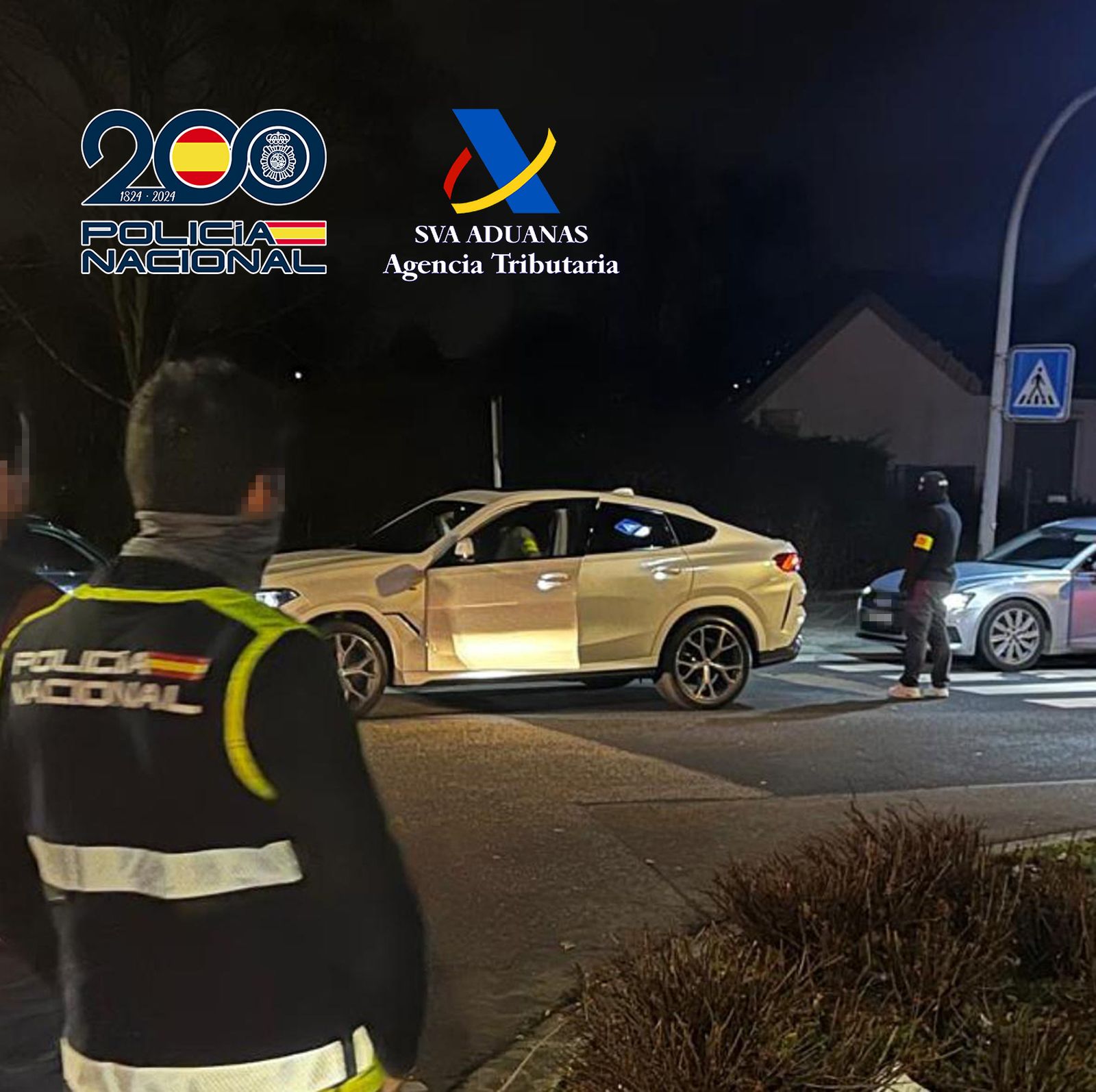 Vehículo de lujo con el que comerciaba la organización