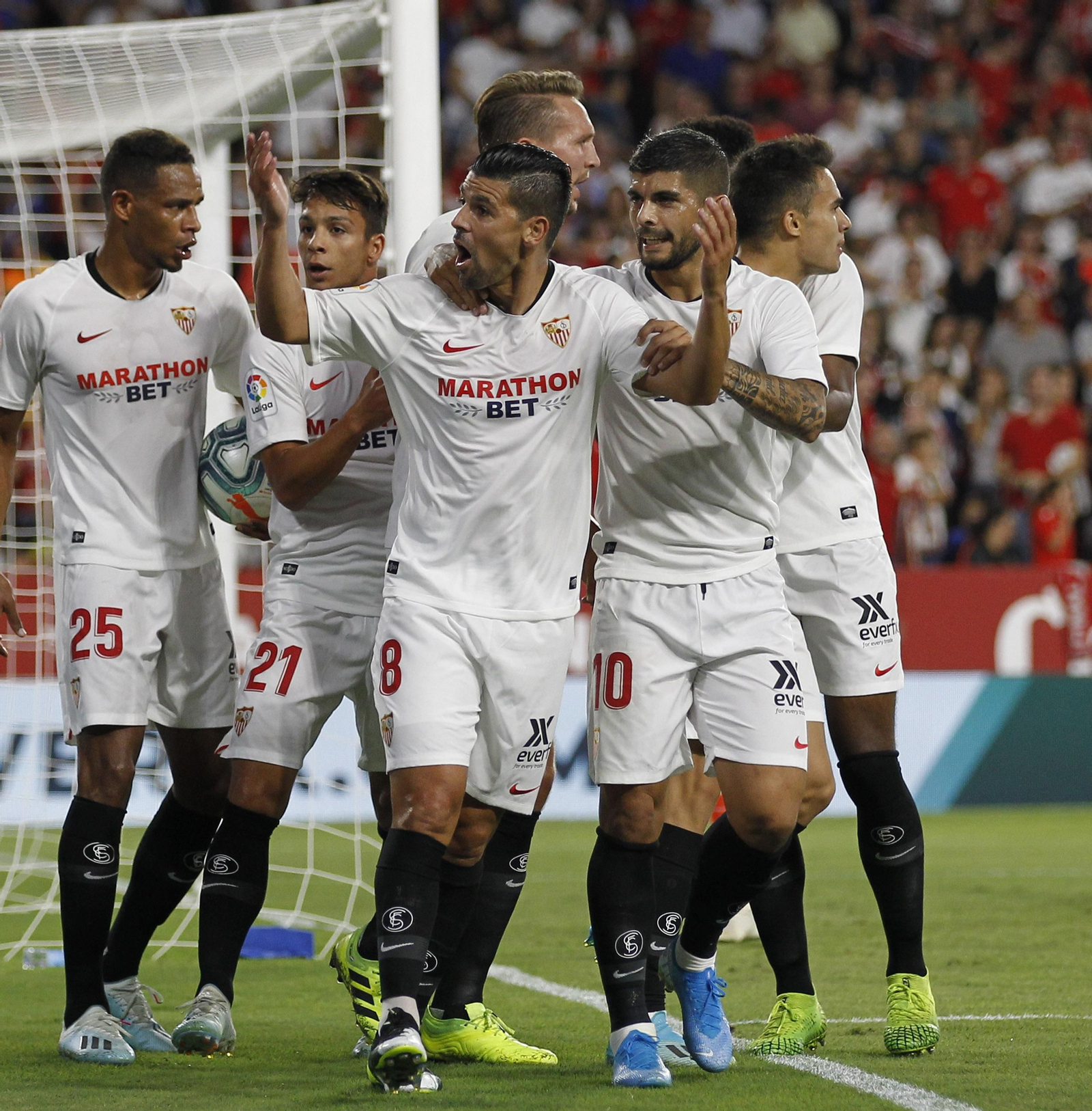 Las imágenes del Sevilla-Real Sociedad