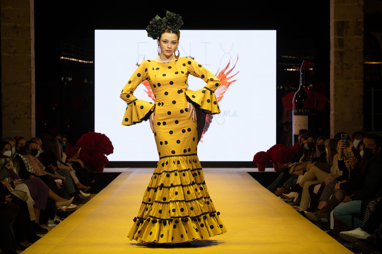 El desfile de Rocío Lama en la Pasarela Flamenca de Jerez, todas las fotos