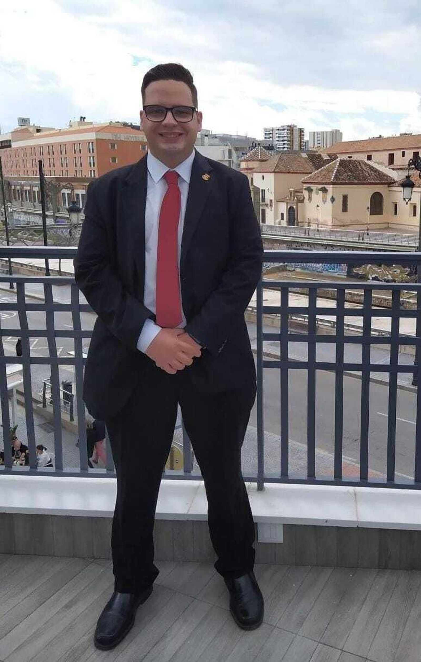 Miguel Ángel Sau, hermano y Vocal de Juventud de la Hermandad Sacramental de las Reales Cofradías Fusionadas.