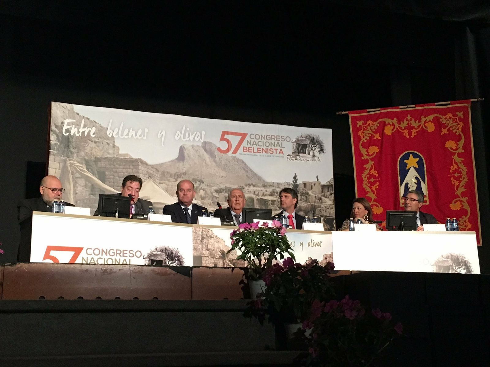 Acto de inauguración  del LVII Congreso Nacional de Belenistas