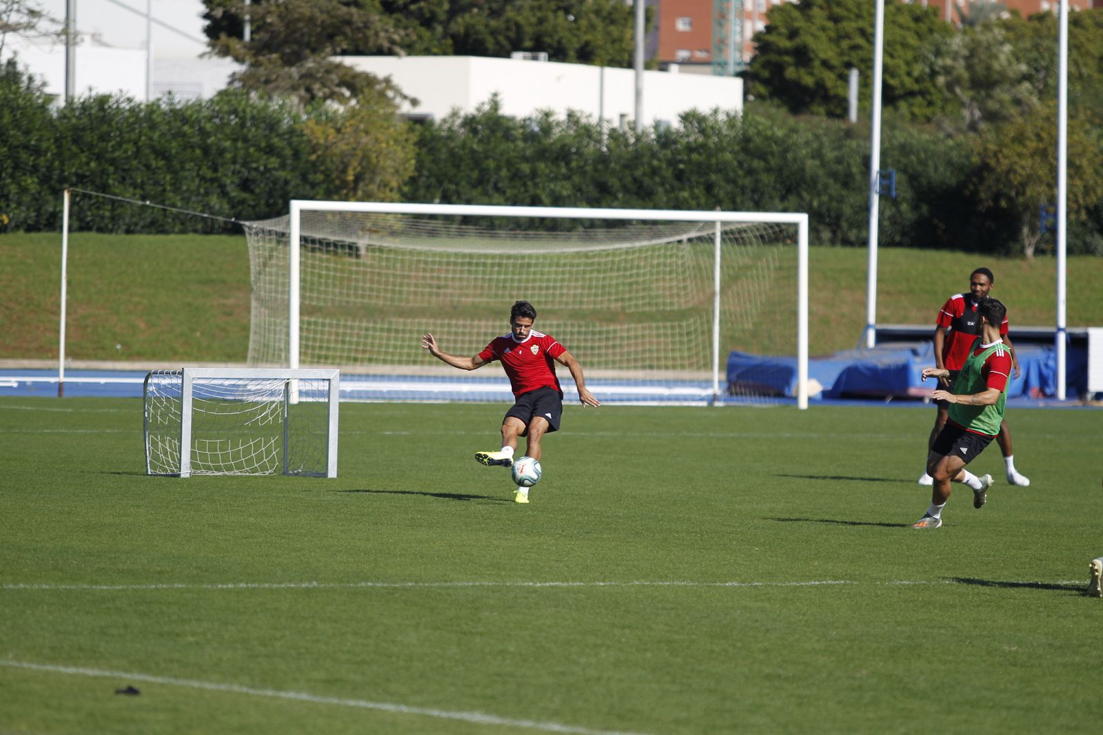 Fotogalería del entrenamiento del Almería 7-XI