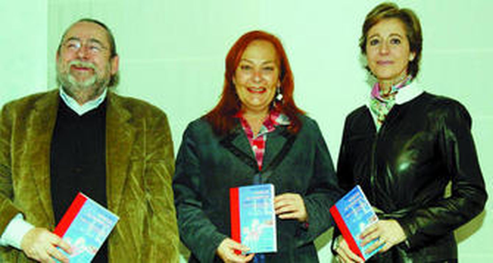 Jesús Munárriz, Asunción Pérez-Cotarelo y María Jesús Jabato.