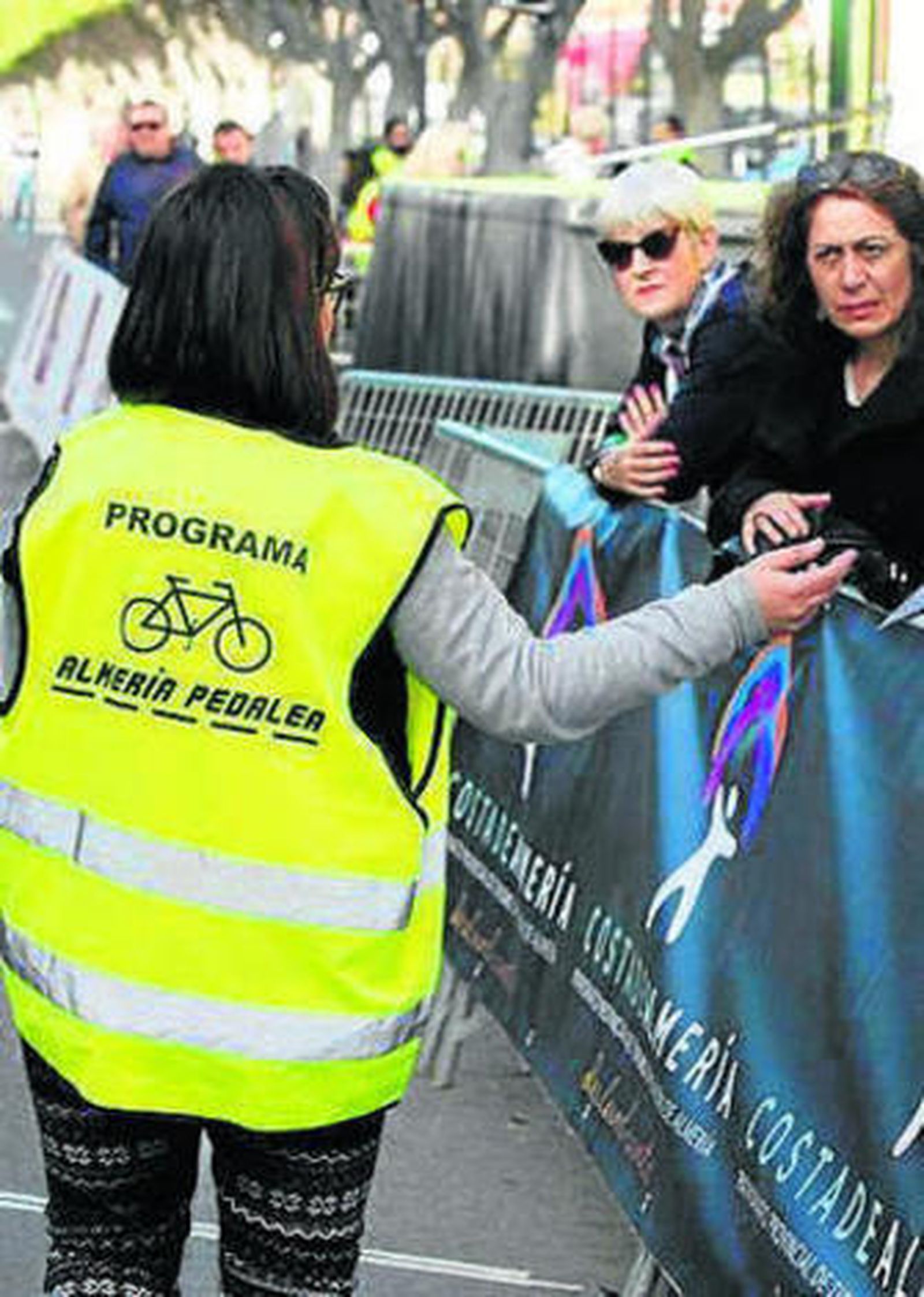 Actividad de 'Almería Pedalea'.