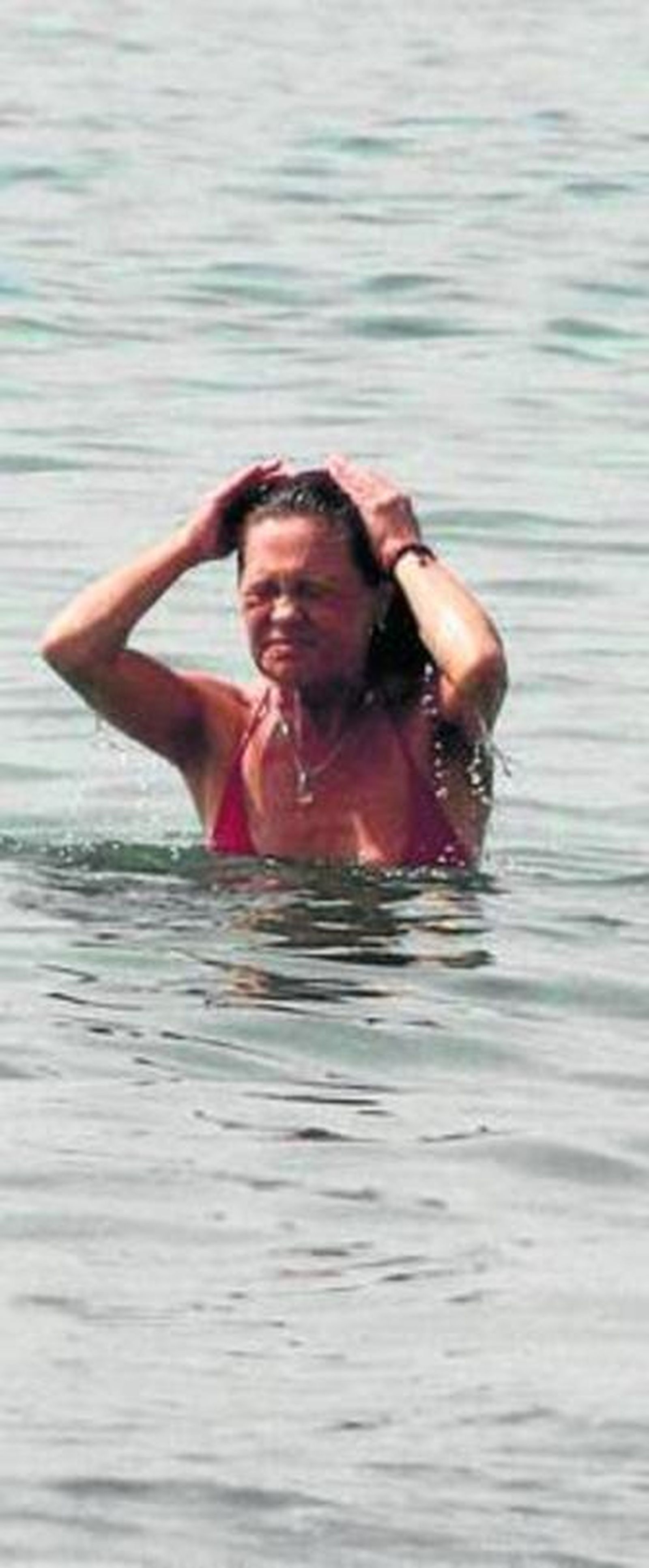 Pepa Flores disfruta de unas tranquilas vacaciones