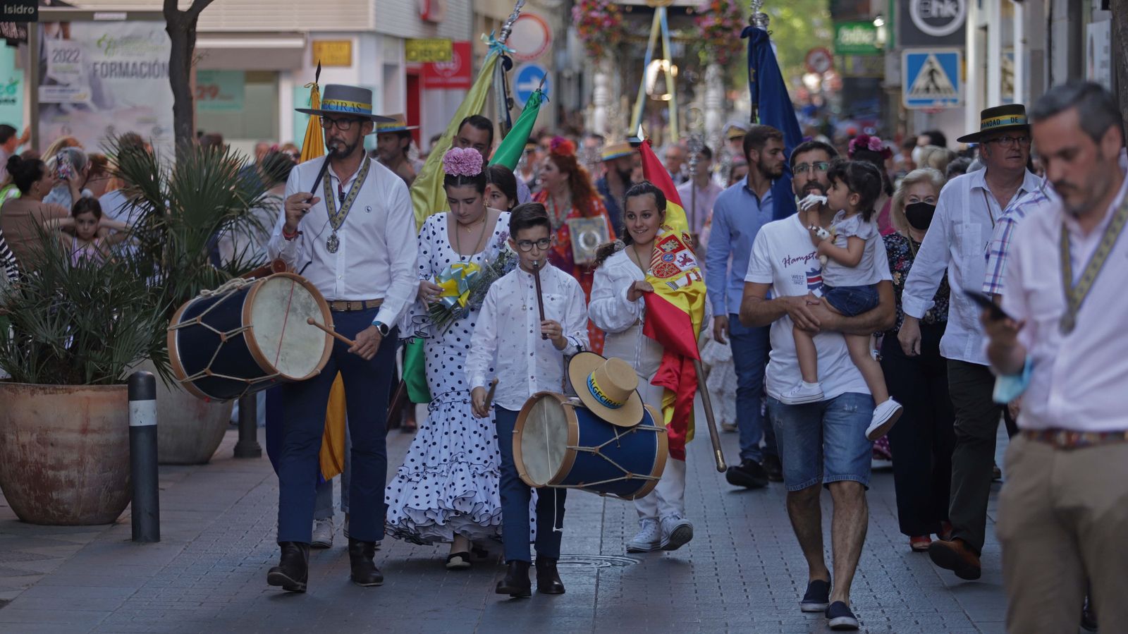 Entrega de la Medalla de la ciudad a la hermandad del Rocío de Algeciras