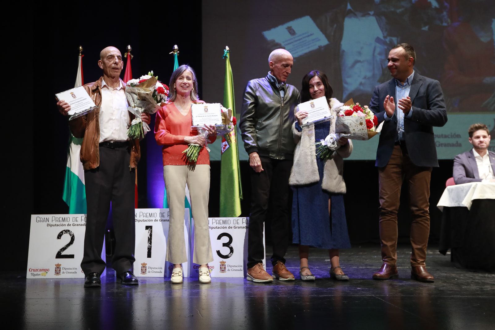 Un momento de la gala de clausura del Gran Premio de Fondo 2023