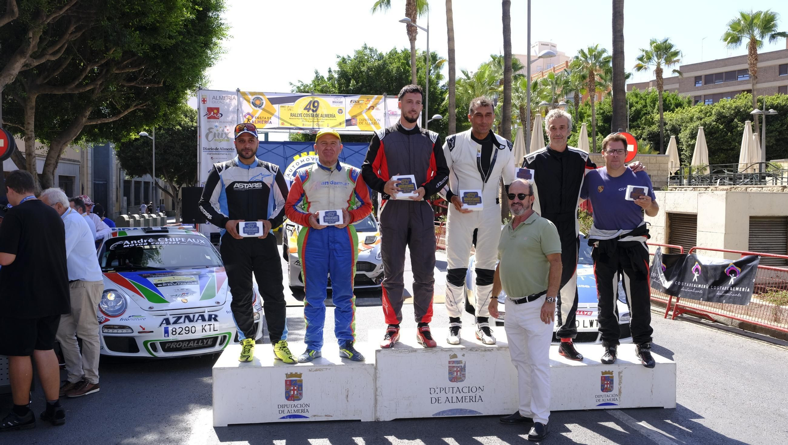 La entrega de premios del 49 Rallye Costa de Almería, en imágenes