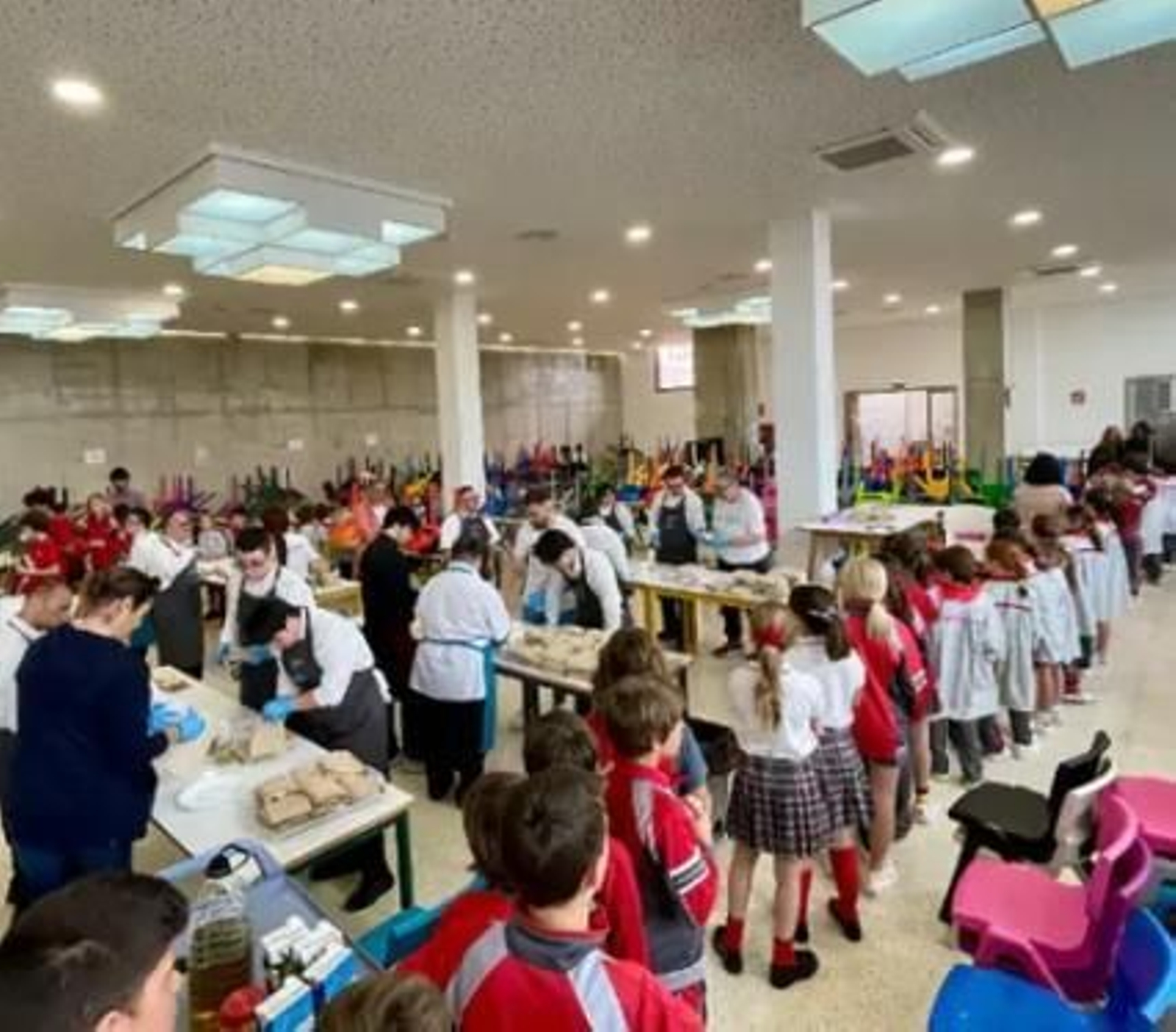 Uno de los momentos del evento solidario