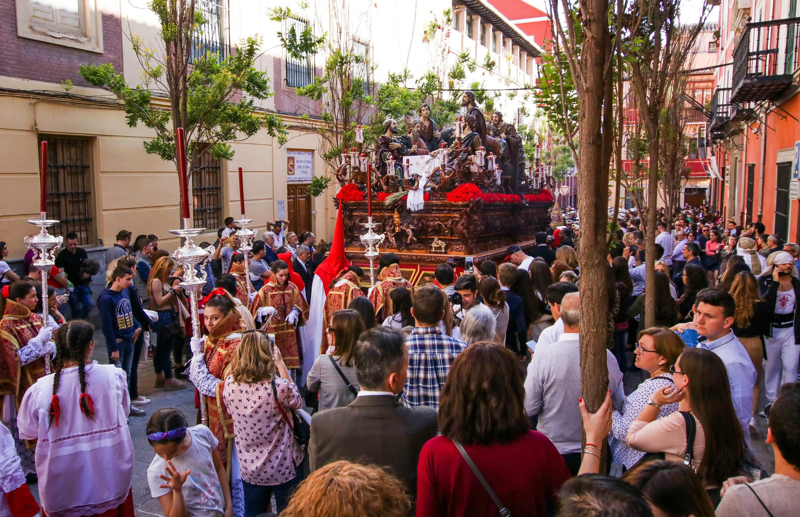 Galería de fotos de la Santa Cena en el Domingo de Ramos
