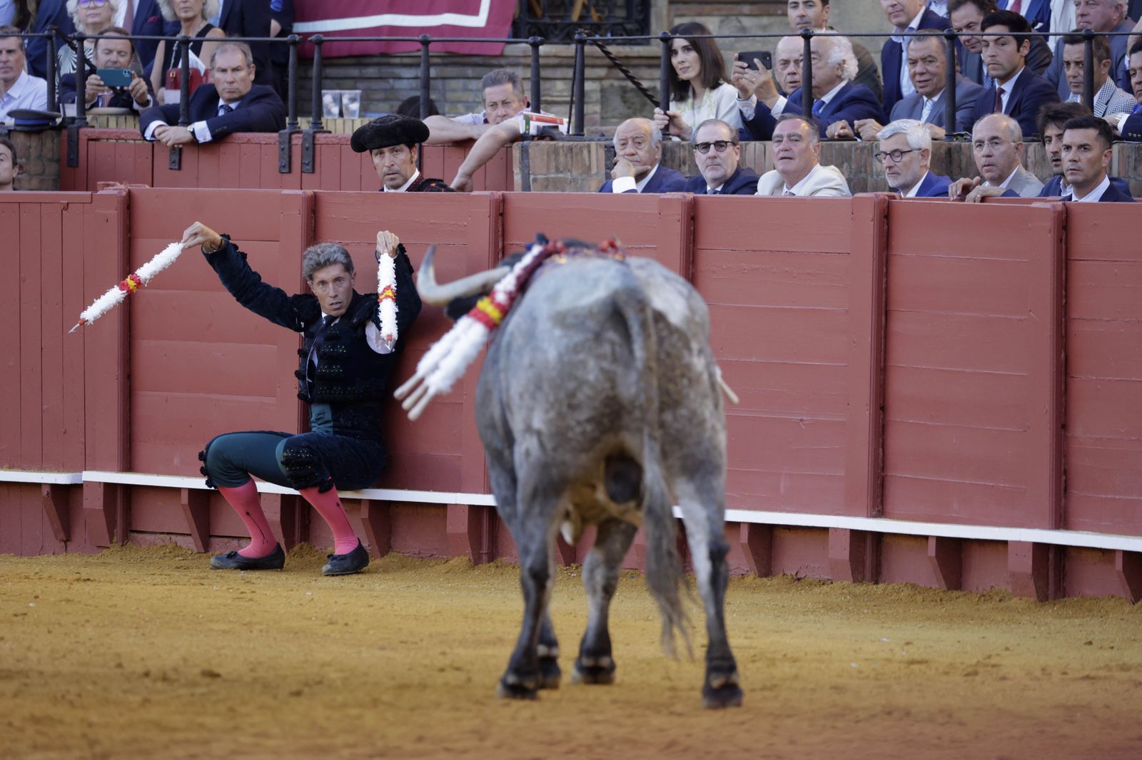 Las imágenes de la corrida de los Victorinos en la Maestranza de Sevilla