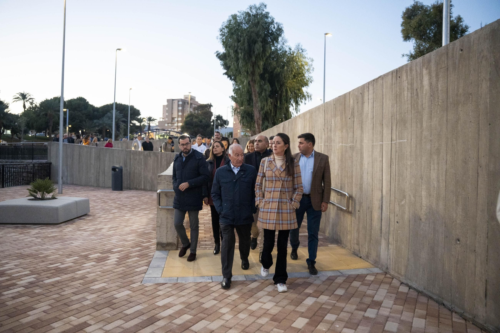 Las imágenes de la inauguración de la primera fase de la adecuación de la Rambla San Antonio de Aguadulce