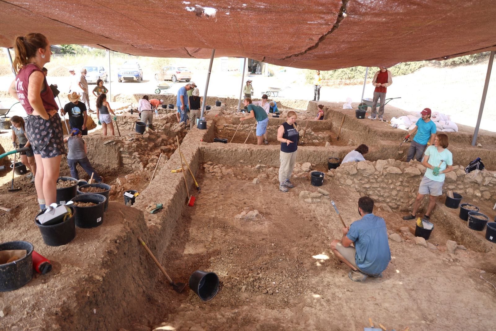La excavación arqueológica de Cerro del Villar, en imágenes