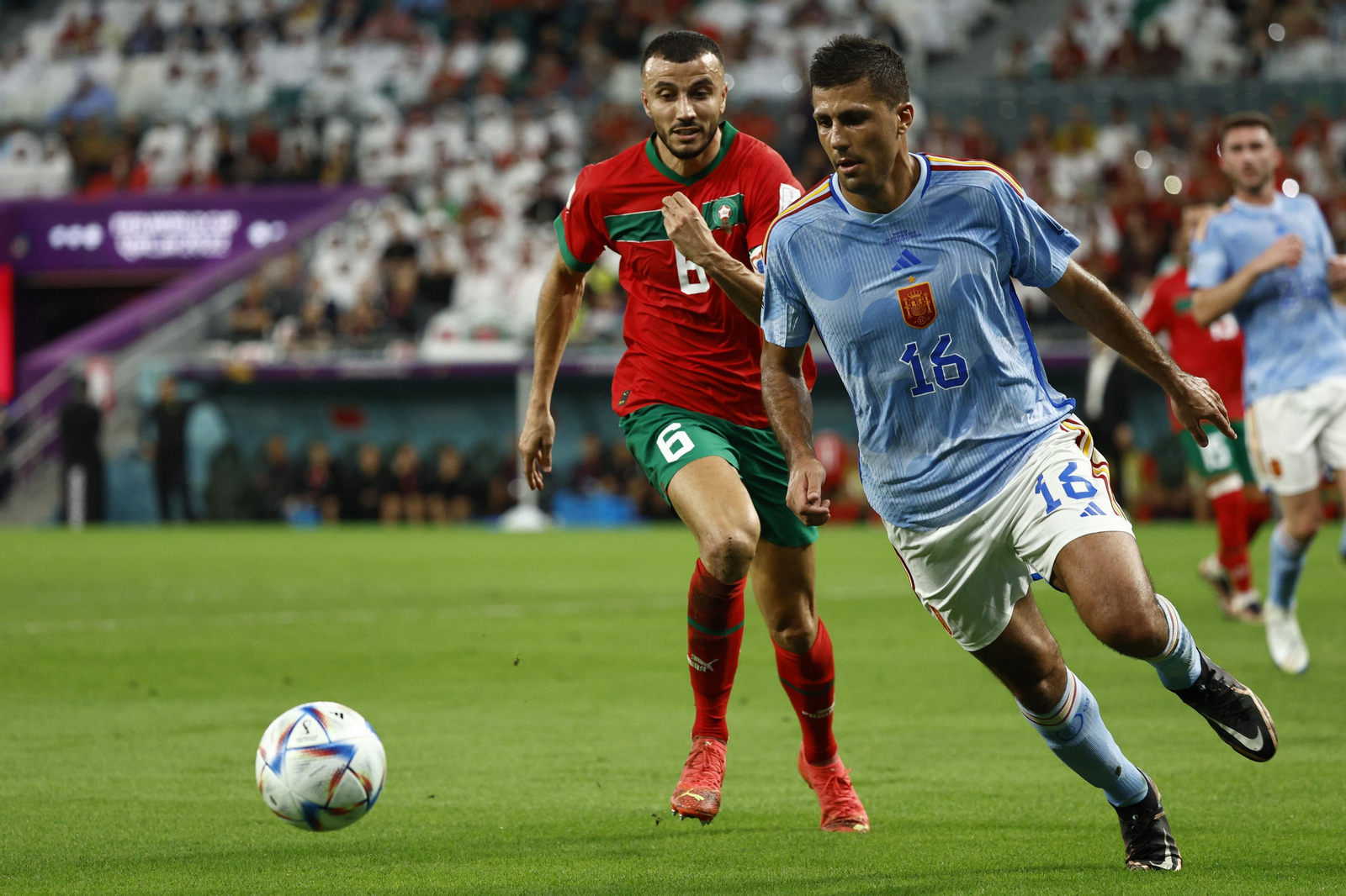 Fotos del Marruecos-España en octavos del Mundial de Qatar