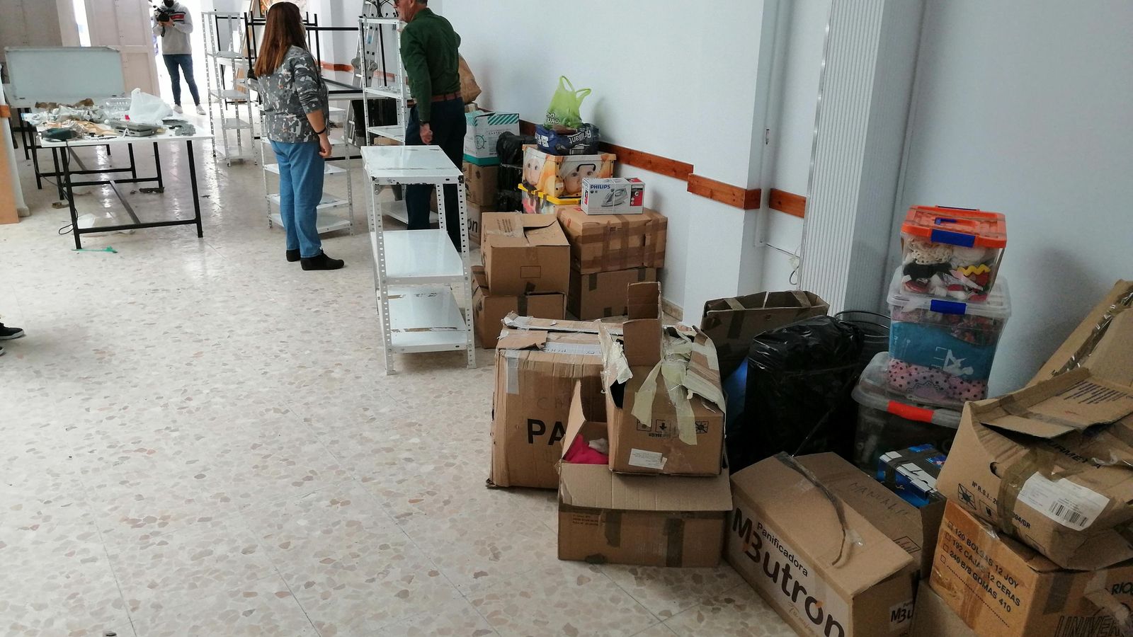 Preparativos en la nueva sede de Minerva Puerto Real