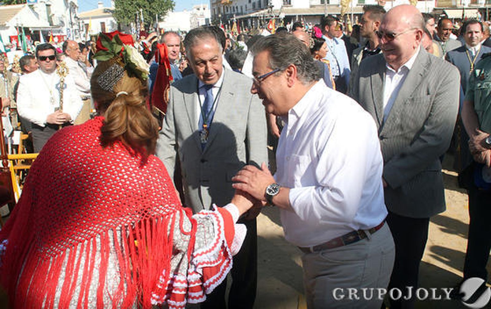 Las imágenes de la misa de romeros