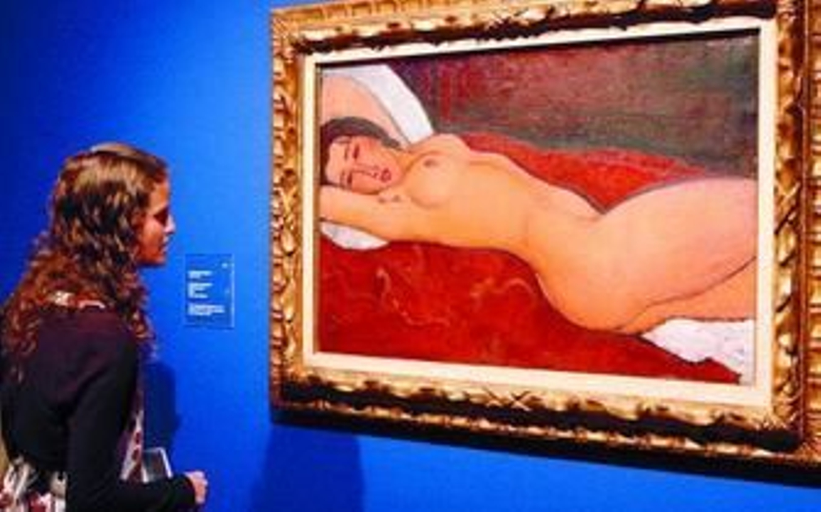 'Desnudo de mujer recostada', un lienzo representativo de la personalidad pictórica de Modigliani.