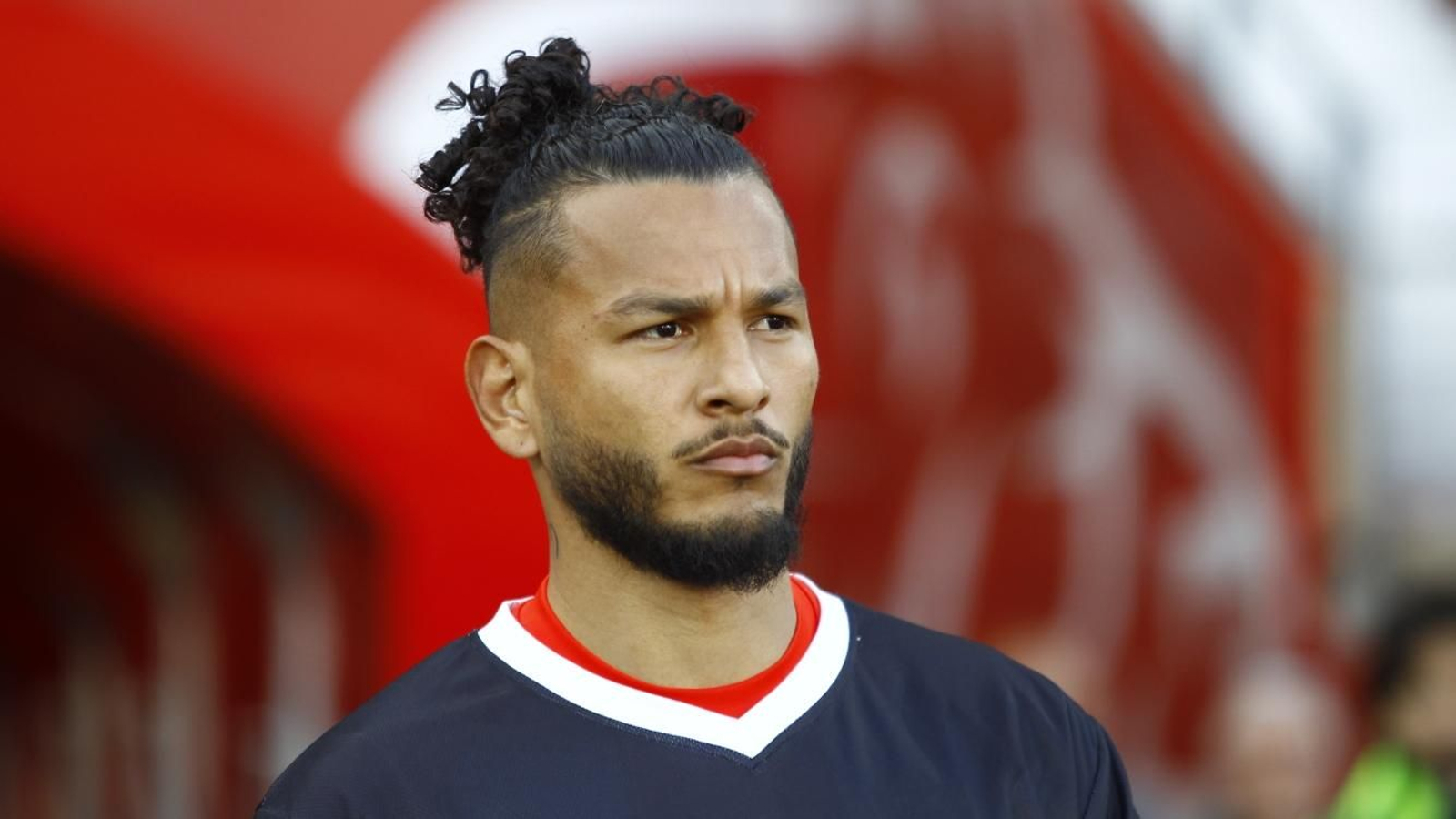 Luis Javier Suárez, referencia ofensiva de la UD Almería.