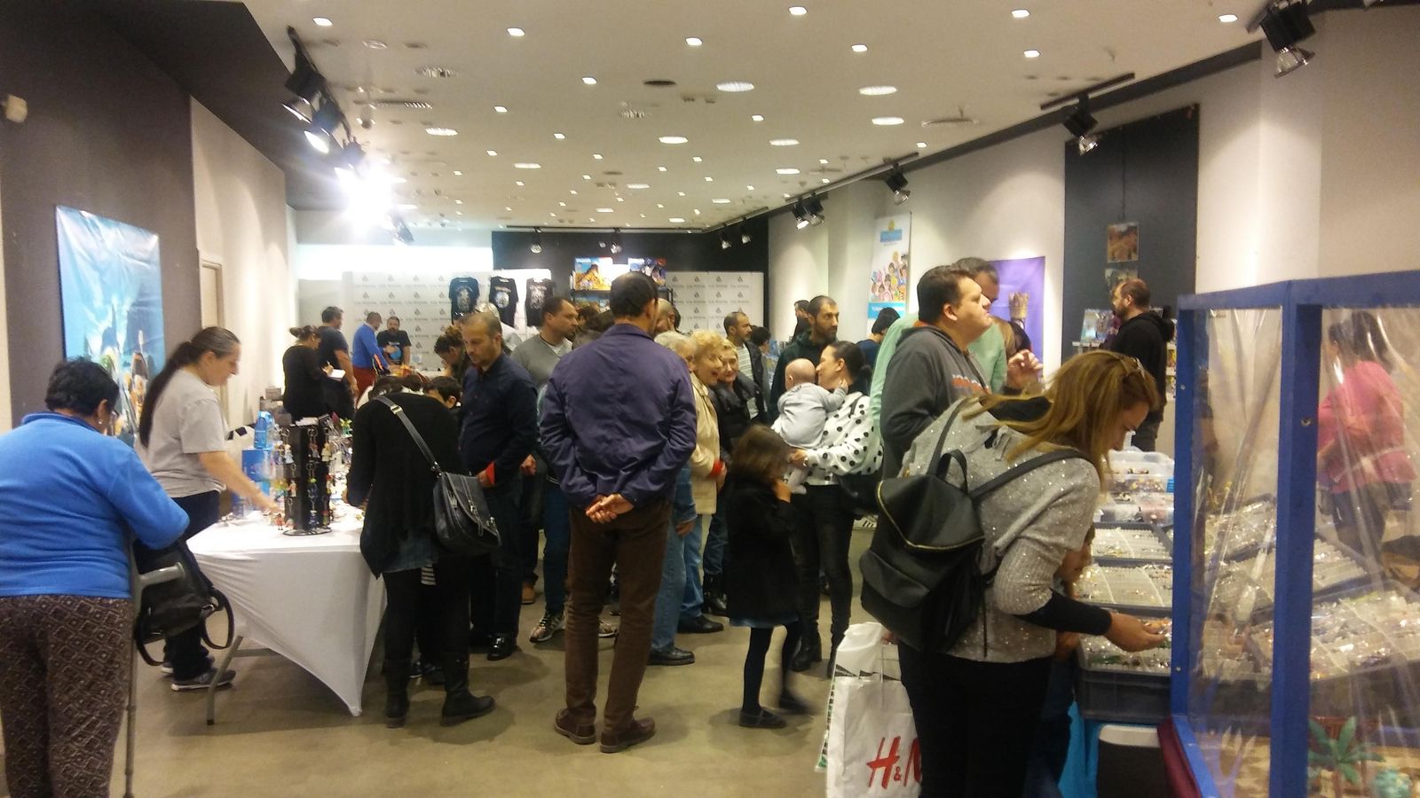 Uno de los mercadillos de Clicks de Playmobil realizados recientemente.