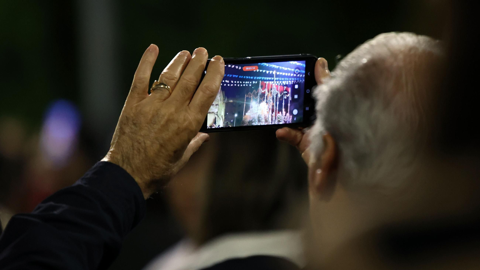 Traslado de las Virgenes de la Concepción y del Silencio por la Magna Mariana de Jerez
