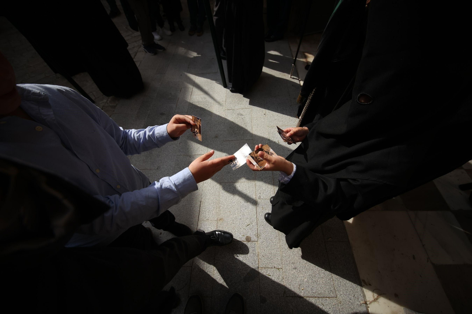 Jueves Santo en Jerez: imágenes de la Hermandad de la Vera Cruz