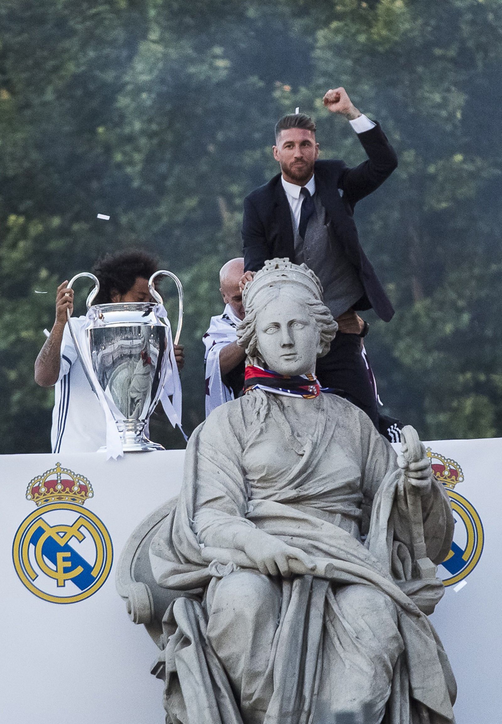 Las imágenes de la celebración del Real Madrid
