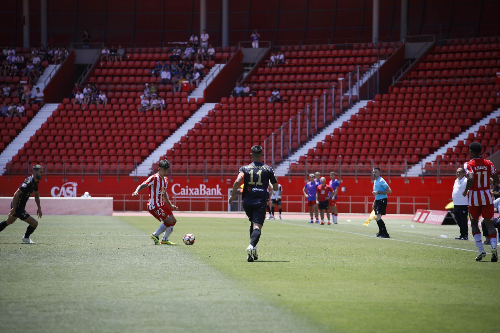 Imágenes del partido entre el Almería B y el Real Jaén
